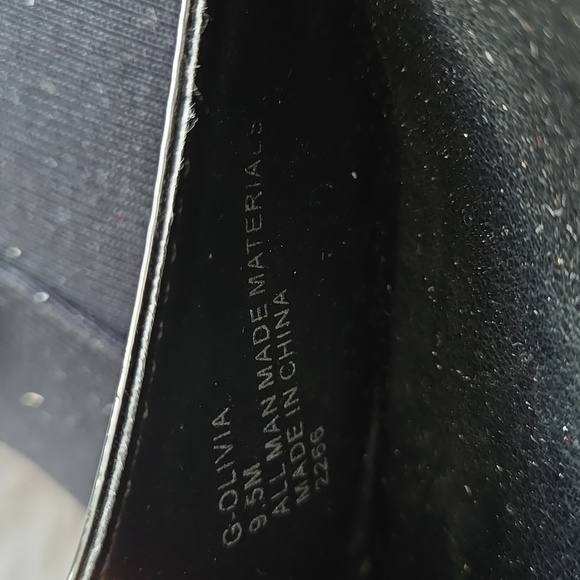 Madden Girl Black Patent Leather Block Heel Platform Mary Jane Shoes - Picture 9 of 16